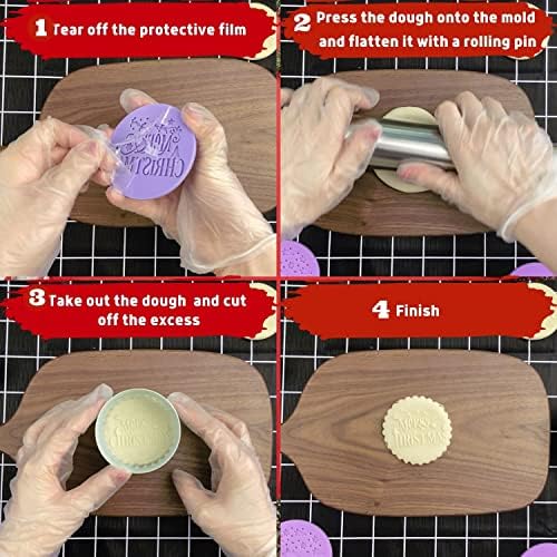 Christmas Cookie Embosser Set
