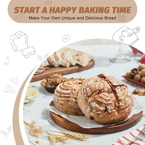 Sourdough Proofing Basket Set Perfect for Baking