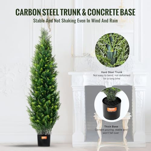 Artificial Cedar Topiary 48