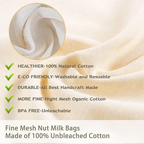 Organic Nut Milk Strainer
