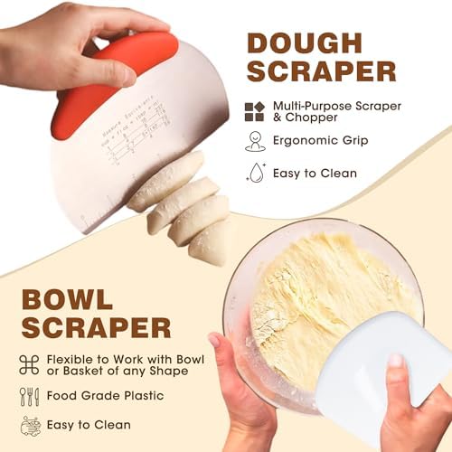 Sourdough Proofing Baskets Set 9-inch 10-inch