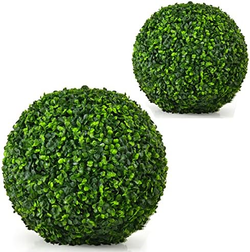 Elegant Boxwood Topiary Ball Set for Home Garden Decoration