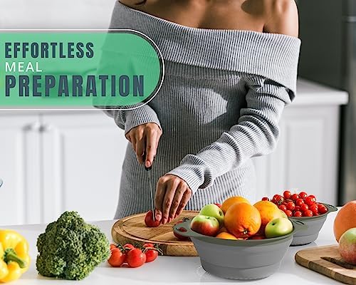 Collapsible Kitchen Strainer Set by Comfify