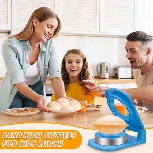 Effortless Lunch Time - Metal Sandwich Cutter