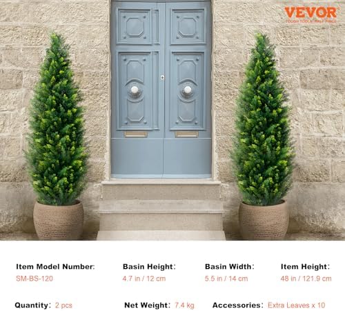 Artificial Cedar Topiary 48