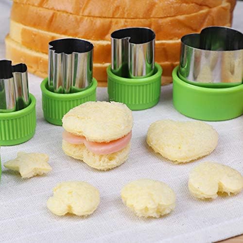 Personalized Kids Veggie and Food Cutters with Unique Animal Stamps