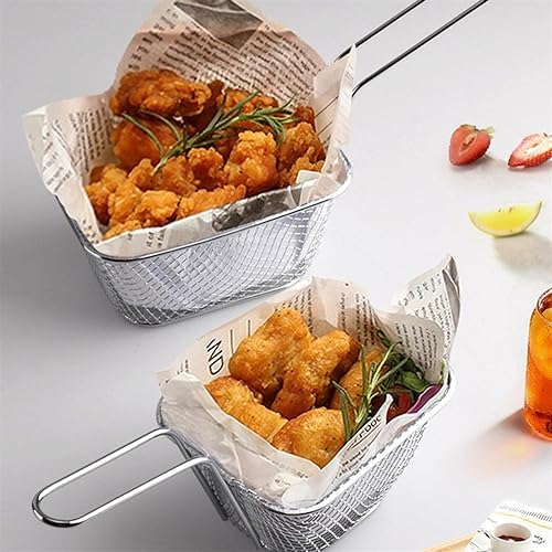 Stainless Steel French Fries Basket Perfect for Easy Cooking
