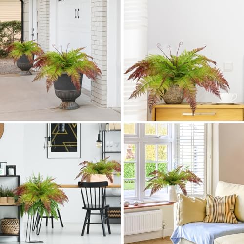 Perfect Fake Artificial Fern for Home and Outdoor Use