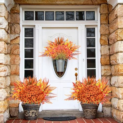 Astryas 20-Bundle Artificial Fake Flowers Outdoor