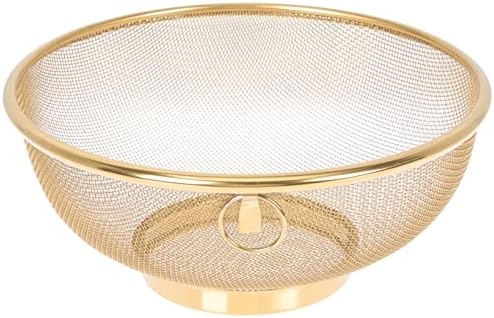 Mikinona 2-Piece Stainless Steel Fine Mesh Strainer Bowl Set
