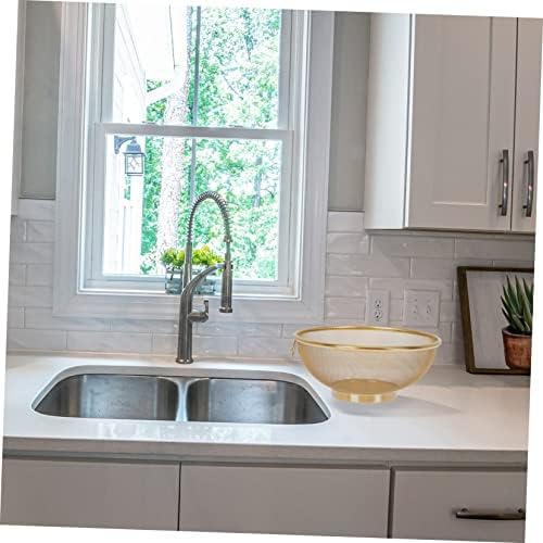 Ergonomic Metal Strainer Kitchen 30-Second Speed Rust-Resistant