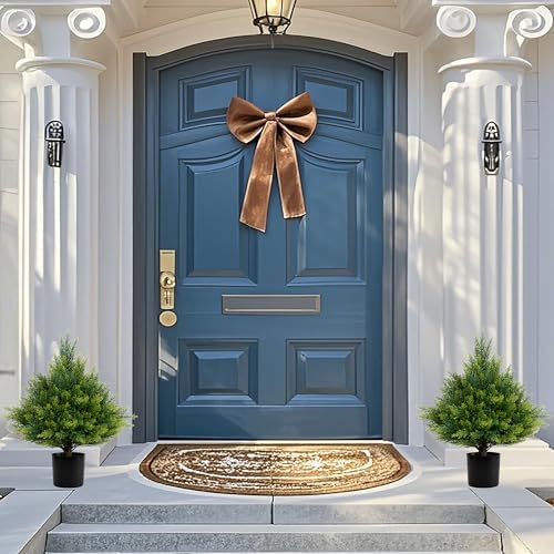 JoyPower 19 artificial cedar topiary ball tree
