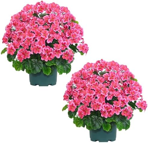 QIANYUN 20 Artificial Topiary Dark Pink
