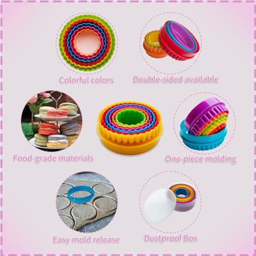 Bolonie Cookie Cutter Set - 6PCS Unique Baking Shapes