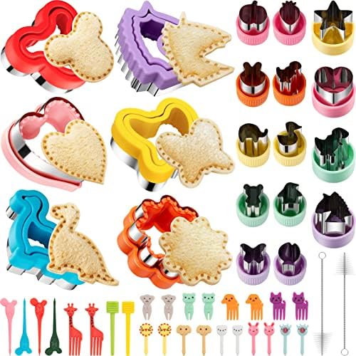 Magic of Munch - 48PCS Mega Sandwich Cutters Set for Kids
