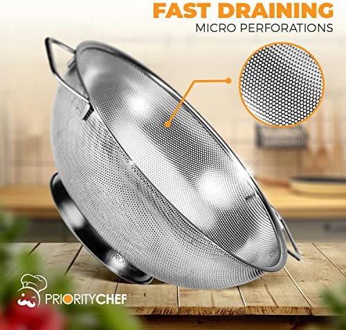 Stainless Steel Colander for Kitchen Uses