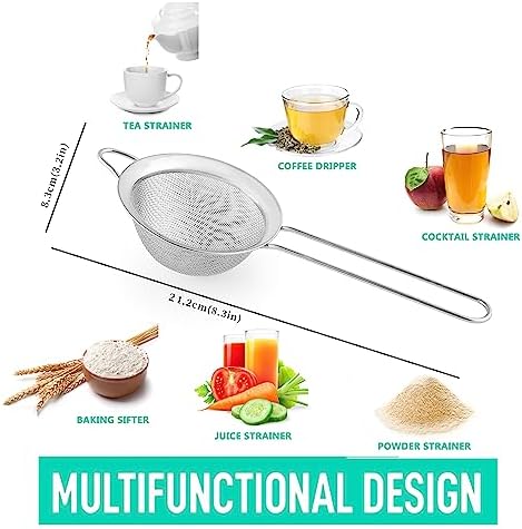 Fine Mesh Strainer for Kitchen
