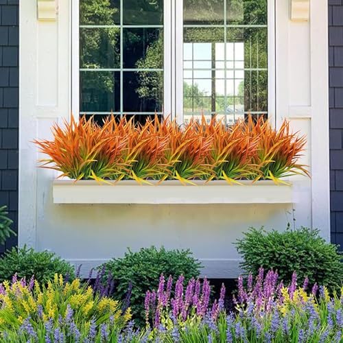 Realistic Fake Grass Bushes Outdoor