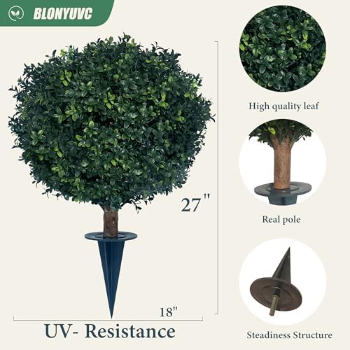 27 Boxwood Ball Bush UV Resistant