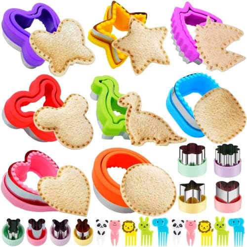 BANIC 26-Piece Sandwich Cutter Set for Kids