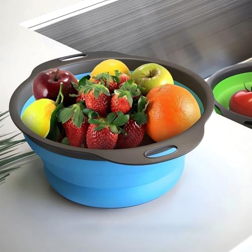 Collapsible Kitchen Colander Set
