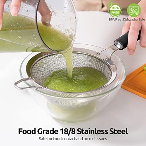 U-Taste 55 Inch Fine Mesh Sieve Kitchen Colander