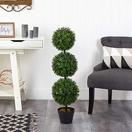 NearNat Boxwood Trio Topiary