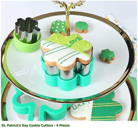 Stylish Shamrock Cookie Cutter Set for All Ages