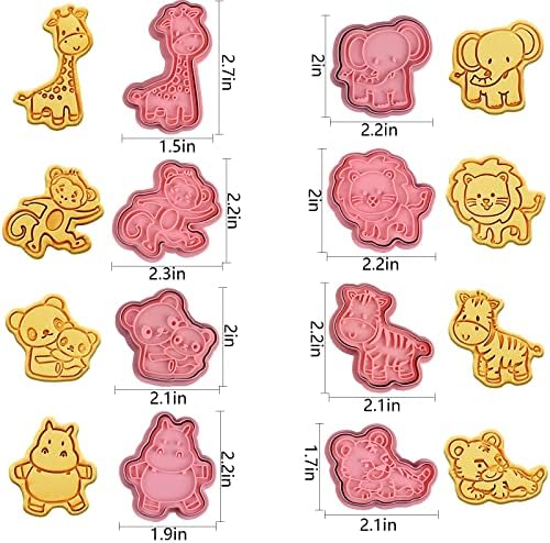 Sakolla Animal Cookie Cutters Set