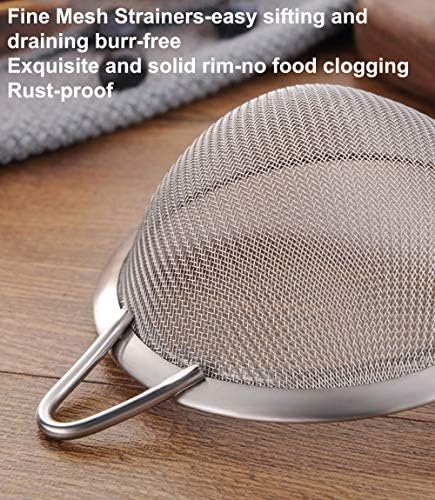 Premium 304 Steel Colander with Handle