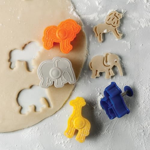 Animal Cracker Cookie Cutters Set