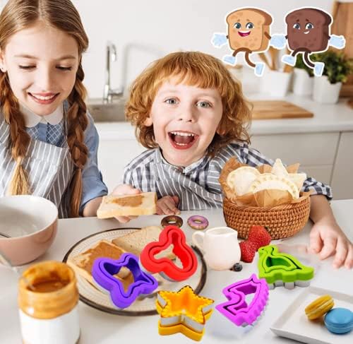 BANIC 26-Piece Sandwich Cutter Set for Kids
