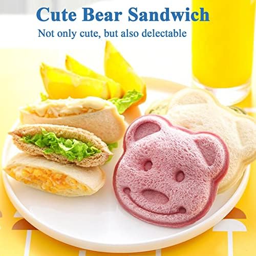 Fun 5-in-1 Sandwich Cutters for Kids