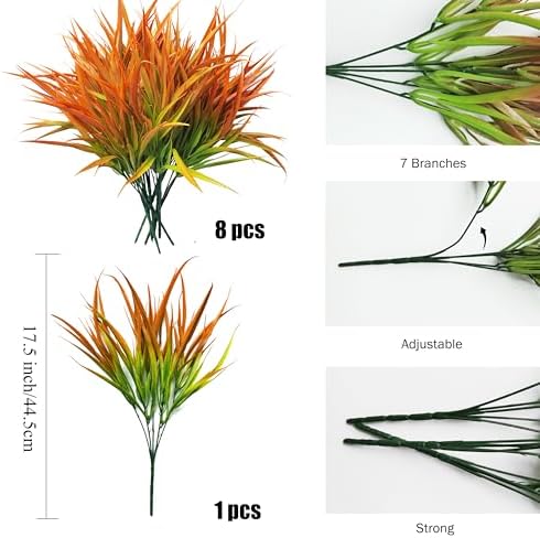 Realistic Fake Grass Bushes Outdoor