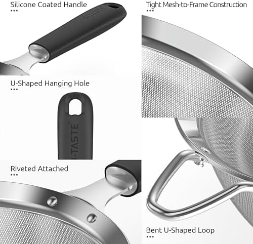 U-Taste Medium Fine Mesh Strainer