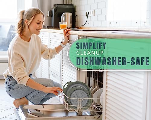 Collapsible Kitchen Strainer Set by Comfify