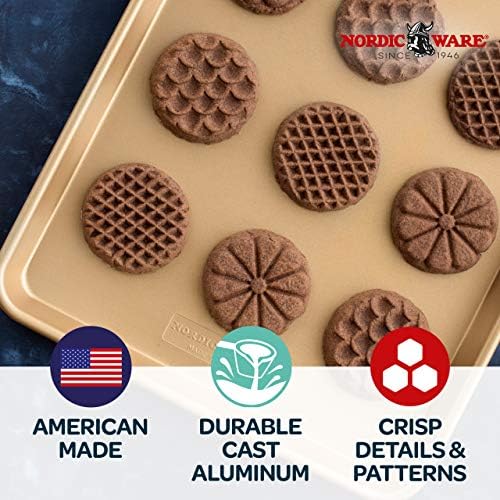 Nordic Ware Heirloom Cookie Stamps Grey Baking Basics Done