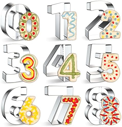 Add a Touch of Magic to Your Kitchen with Number Cookie Cutters
