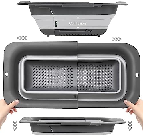 RottoGoon Expandable silicone Colander Strainer