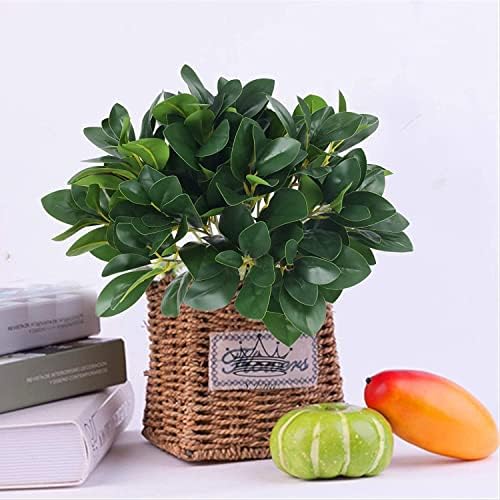 8-Piece Fake Eucalyptus Shrubs for Greenery