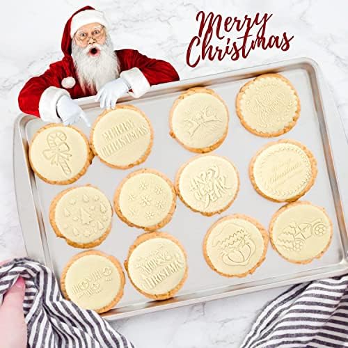Christmas Cookie Embosser Set