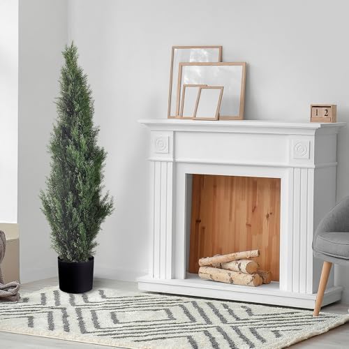 Faux Cedar Tree Door Decor Set of 2