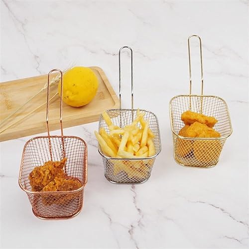 Stainless Steel French Fries Basket Perfect for Easy Cooking