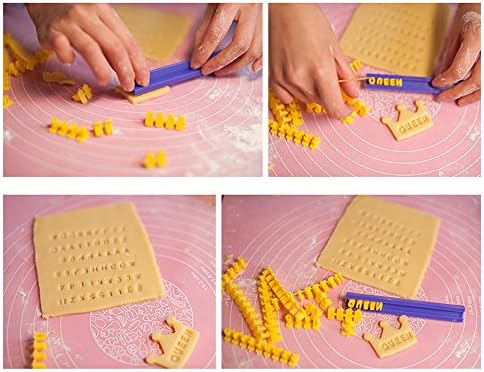 Adhesive Fun and Educational Cookie Stamps for Best Baking Experience