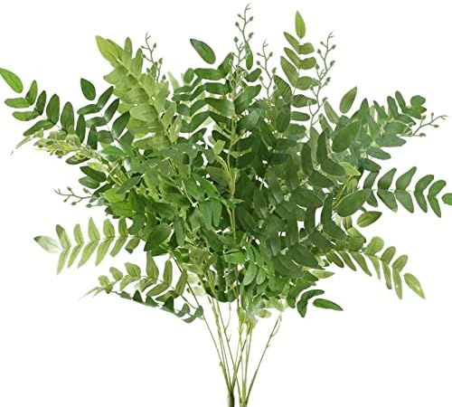 AILANDA 2-Bundle Faux Greenery Bouquet for Home Wedding Centerpieces