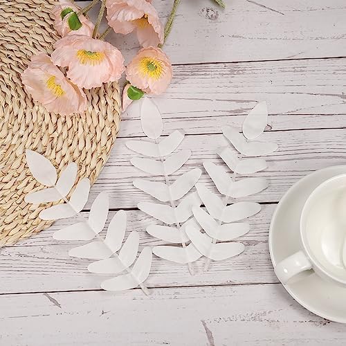 Faux Silk Greenery Leaves Realistic Fake