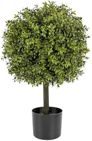 Veryhome Boxwood Topiary 236in IndoorOutdoor Decor