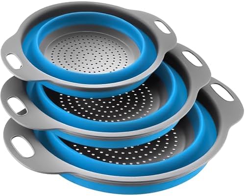 Collapsible Kitchen Colander Set