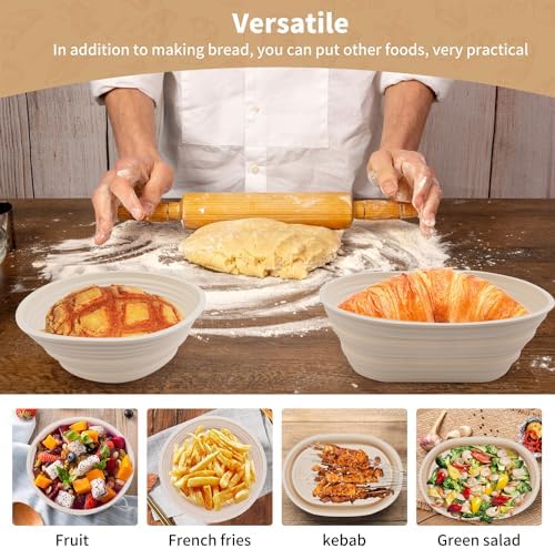 Cham-X Sourdough Proofing Baskets Set of 2
