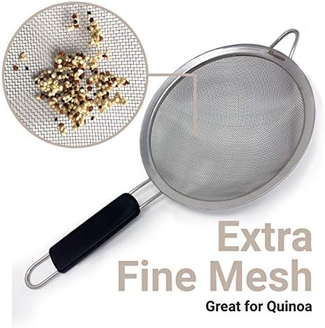 Stainless Steel Strainer Set for Kitchen Use